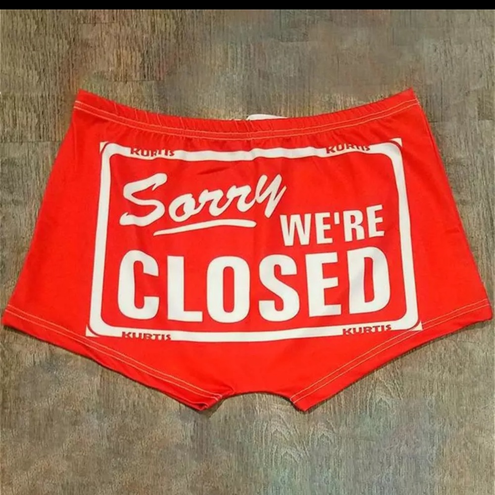 Red stretchy booty shorts Sexy Fun‎ Cute dancer Intimate Beach Hot Girl Y2K Rave
